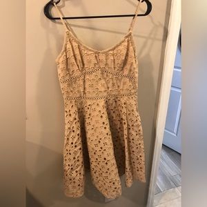 Venus eyelet dress